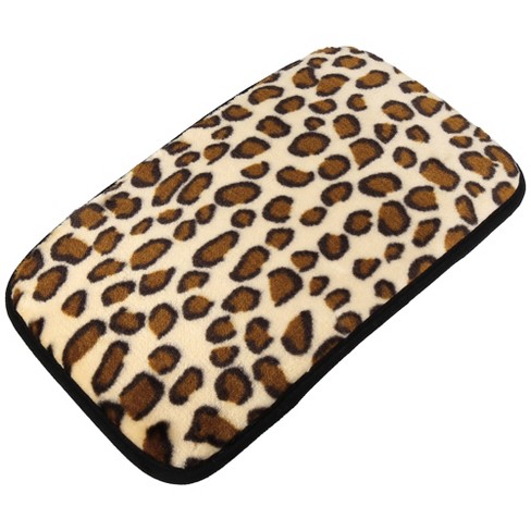 Unique Bargains Universal Anti Slip Leopard Pattern Coral Fleece Car Center  Console Cover Pad Beige : Target
