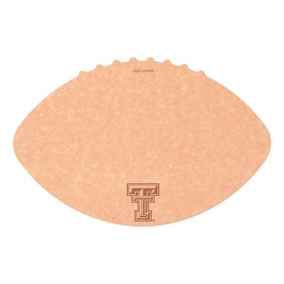 Epicurean Texas Tech University 16 x 10.5 Inch Football Cutting and Serving Board