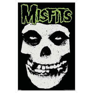 Trends International Misfits - Classic Fiend Splatter Framed Wall Poster Prints - 1 of 4