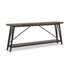 MAYEERTY 70.9" Wood Console Table, Farmhouse Sofa Table Entryway Table - 4 of 4