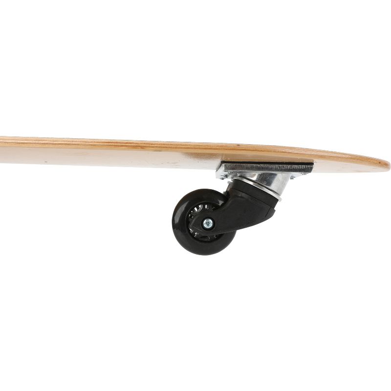 Swing Blade 31" - Cruiser Board Caster Board 7 Ply Maple Wood with ABEC-7 Bearings and Aluminum Trucks, 3 of 7