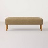 Cushioned Bench - Hearth & Hand™ with Magnolia - 2 of 4