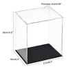 Unique Bargains Acrylic Self-Assembly Dustproof Collectibles Protection Display Case - 2 of 4