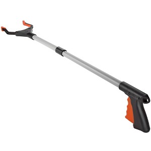 Reacher Grabber Tool - 32" Folding Arm with 90° Rotating Claw, Lightweight Gripping Device for Indoor/Outdoor Use, Mobility Aid and Trash Picker - 1 of 4