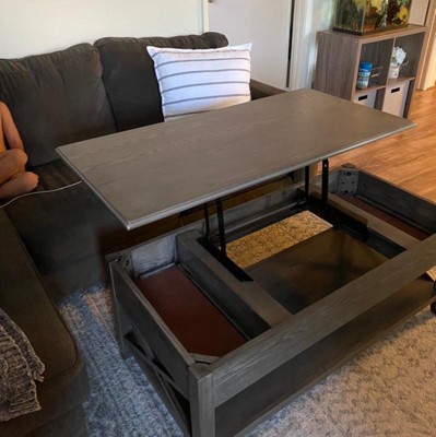 Decatur farmhouse lift top deals coffee table