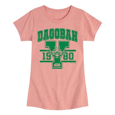 Girls' - Star Wars - Yoda Dagobah Uni Fitted Short Sleeve Graphic T-Shirt - image 1 of 4