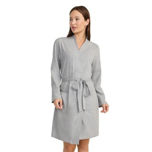 Jockey Women's Organic Cotton Stretch Loungewear Robe - 1 of 4