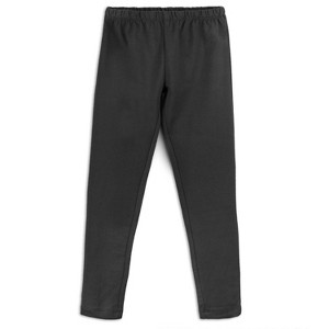 Mightly Girls Fair Trade Organic Cotton Reinforced Knee Leggings - 1 of 2