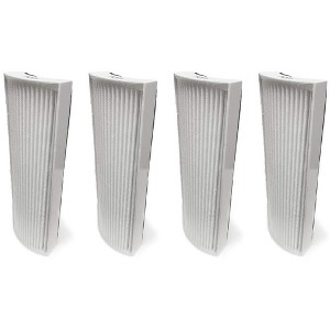 Nispira True HEPA Air Filter Replacement Compatible with Envion Therapure Air Purifier Models TPP220, TPP220F, TPP220H & TPP220M, 4 Packs - 1 of 4