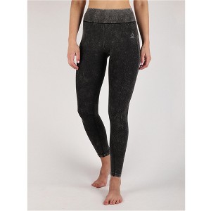 Reebok Womens Washed Seamless Compression Athletic Pants - 1 of 3