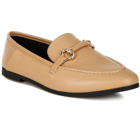 Женские туфли London Rag Womens Melisma Horsebit Embellished Loafers 9