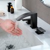 CLIHOME 8 in. Widespread 2-Handle Bathroom Faucet With Pop Up Drain for 3-Holes Mount - 2 of 4