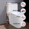 Non-Electric Stainless Steel Handheld Bidet Attachment Toilet Sprayer for Toilet Bidet - 4 of 4