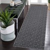 Modern Braided Printed Area Rug Machine Washale Easy Cleaning Indoor Carpet - 3 of 4