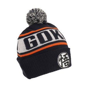 Dragon Ball Z Goku Kanji Blue Cuff Beanie - 1 of 4