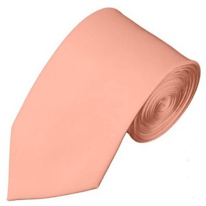 Men's Solid Color Slim 2.75 Inch Wide And 58 Inch Long Neckties - 1 of 4