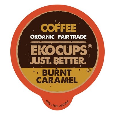 EkoCups Burnt Caramel Flavored Coffee Pods