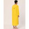 Lars Amadeus Men's Button Closure Side Split Hooded Sleeping Nightgown - 4 of 4