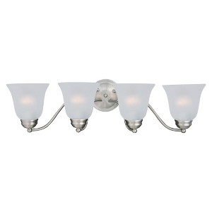 Maxim Lighting Basix 4 - Light Vanity in  Satin Nickel - 1 of 1