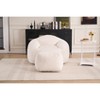 CAVINAS Chenille Fabric Foam Bean Bag Chair Set with Filling,Soft Bean Bag Couch,Accent Chairs for Living Room - 3 of 4