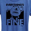 Women's - Disney - Everythings Fine Short Sleeve Graphic T-Shirt - 2 of 4