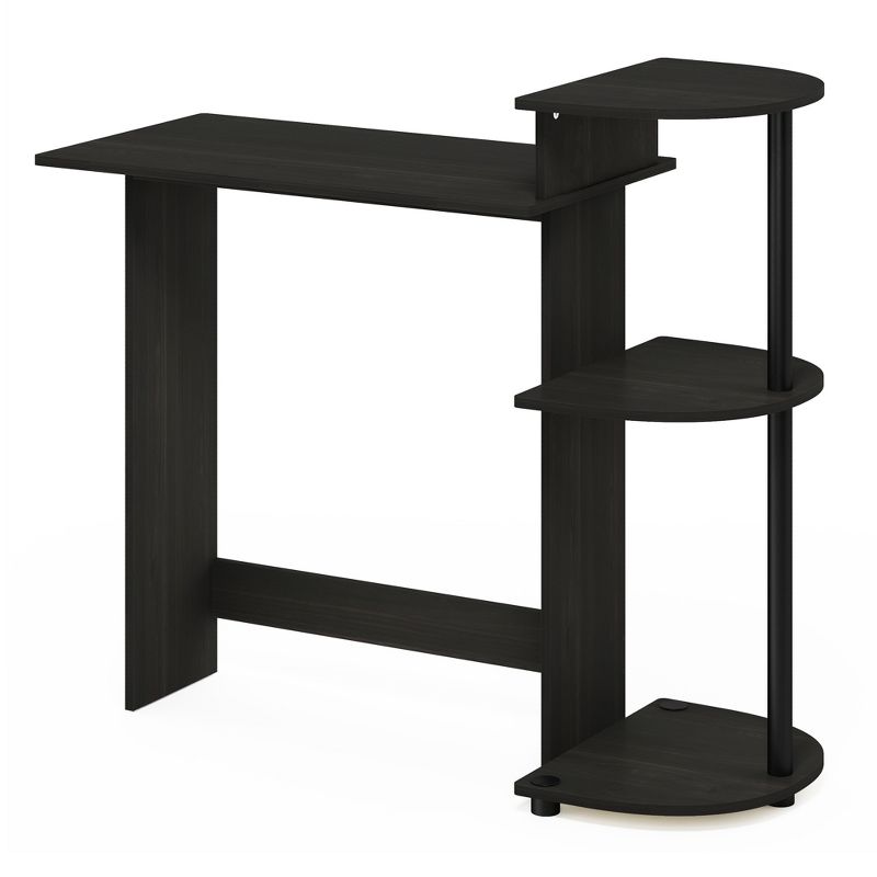 Furinno Compact Computer Desk with Shelves, 1 of 7