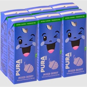 Pura Kids Mixed Berry Kids 6 pack - Count of 4 - 40.56 fl oz - 1 of 1