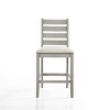 New Classic Furniture,Furniture Pascal Wood Counter Chair In Driftwood (Set Of 2) - 3 of 4