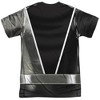 Popfunk Power Rangers Dino Fury Black Ranger Front-Back Print Adult Sublimated Costume T-Shirt - 2 of 4