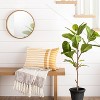 Round Wood Framed Wall Mirror - Hearth & Hand™ with Magnolia - 2 of 4