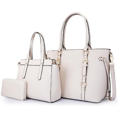 West 3PCS Purses for Women Tote Bag and Wallet Set Shoulder Satchel Handbags