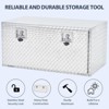 Aluminum Underbody Truck Box With T-Handle Latch, Waterproof Truck Storage - 2 of 4