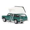 Greenlight 1/64 1990 Chevrolet Suburban, Green with Modern Rooftop Camper, The Great Outdoors Series 4 38080-E - 4 of 4
