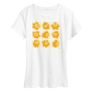 Women's - Disney - The Many Faces Of Star Short Sleeve Graphic T-Shirt - 1 of 4