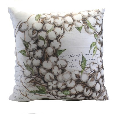 Home & Garden 18.0" Farmhouse Cotton Pillow Indoor Outdoor Manual Woodworkers And Weavers  -  Decorative Pillow