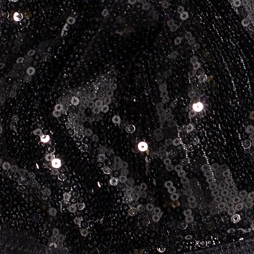 black hue sequin