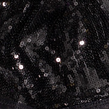 black hue sequin