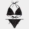 Smart & Sexy Women's Matching Bra And Panty Lingerie Set Black Hue