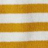 mustard / white stripes