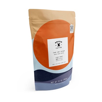Origin X The 1st Step Light Roast Whole Bean Coffee - 12oz