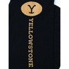 Yellowstone Y Logo Yellowstone Ranch Men's Black Lounge Pants - 2 of 4