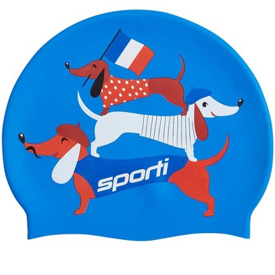 Sporti Paris Vive La France Silicone Swim Cap