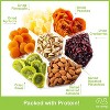 Dried Fruit & Nuts Gift Basket + Green Ribbon - 2 of 4