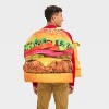 Kids' and Adult Hamburger Halloween Costume One Size - Hyde and EEK! Boutique™ - 2 of 3