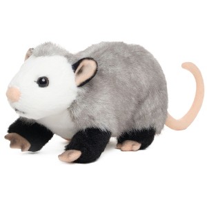 Bearington Harry Plush Opossum Stuffed Animal With Ultra-Soft Faux-Fur, 9 Inch - 1 of 4