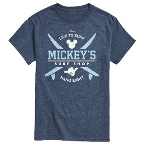 Men's - Disney - Mickey's Surf Shop Short Sleeve Graphic T-Shirt - 1 of 4