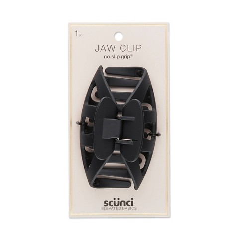scunci Basics Extra Large No Slip Hidden Hinge Jaw Clips - 1ct - image 1 of 4