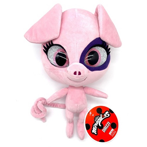 Miraculous Ladybug - Kwami Lifesize 9-inch Plush Clip-on Toy, Super Soft  Collectible, Glitter Stitch Eyes And Color Matching Backpack Keychain,  Wayzz : Target