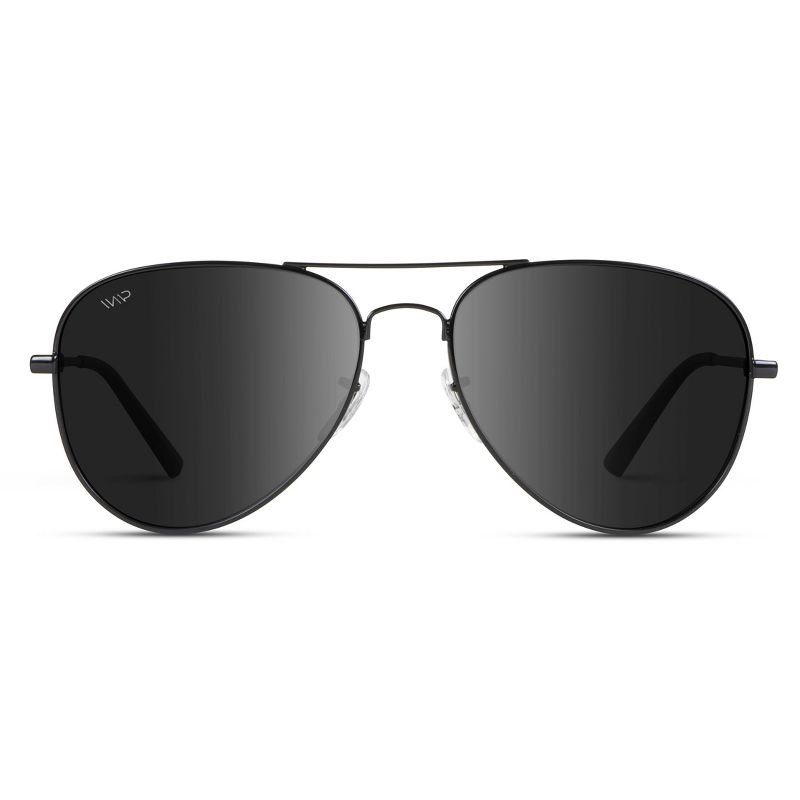 WMP Eyewear Classic Pilot Style Polarized Aviator Sunglasses, 1 of 5