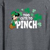 Men's - Disney - Too Cute To Pinch Long Sleeve Graphic T-Shirt - 2 of 4